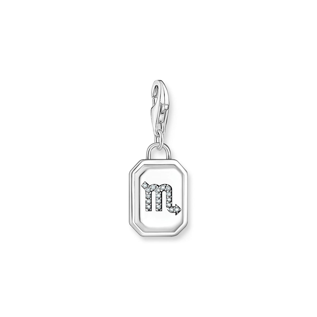THOMAS SABO Charm Pendant Scorpio Zodiac Sign Silver