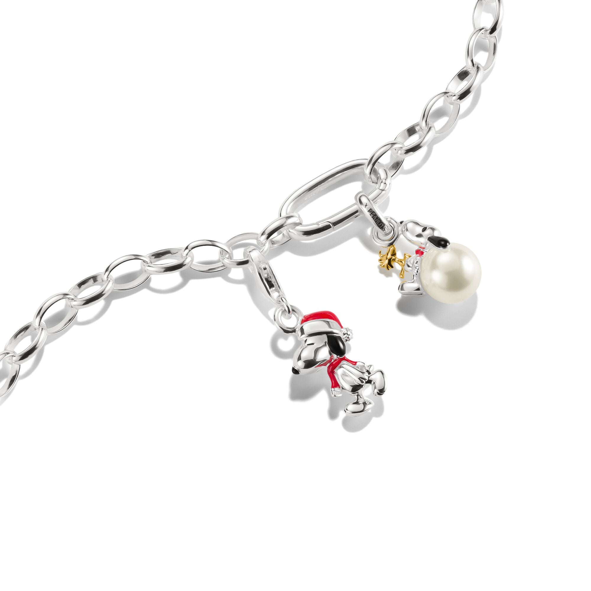 THOMAS SABO Original Charm Snoopy Christmas PEANUTS