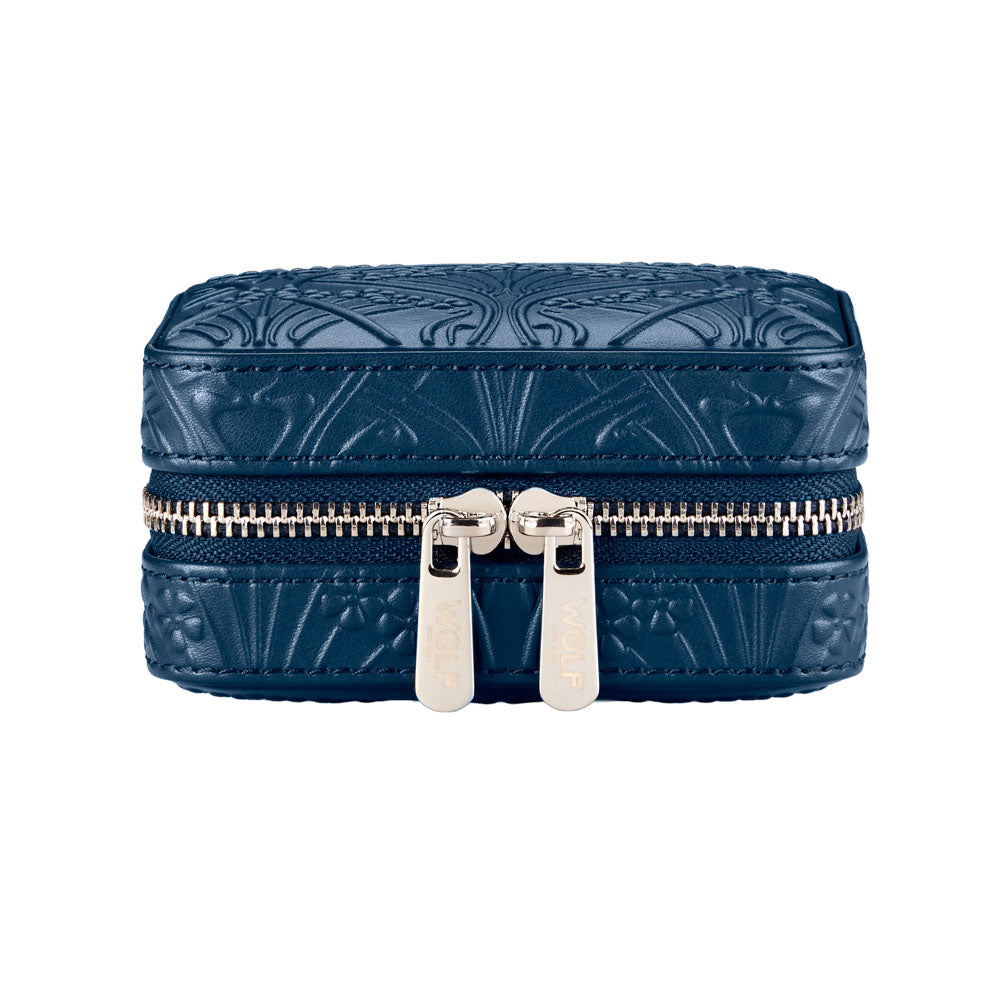 WOLF x Liberty Small Travel Zip Case - Navy