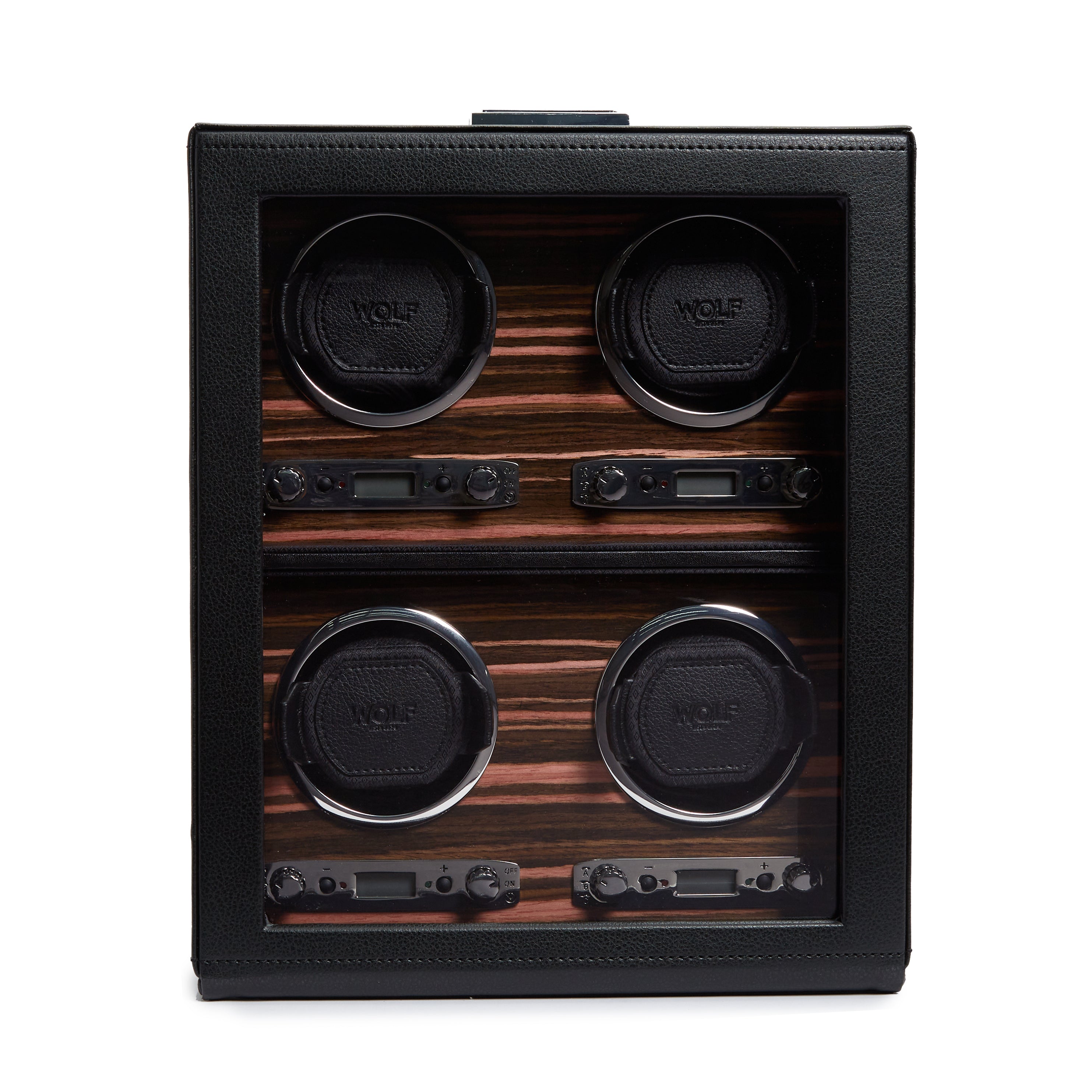 Wolf Roadster 4 Piece Winder Black