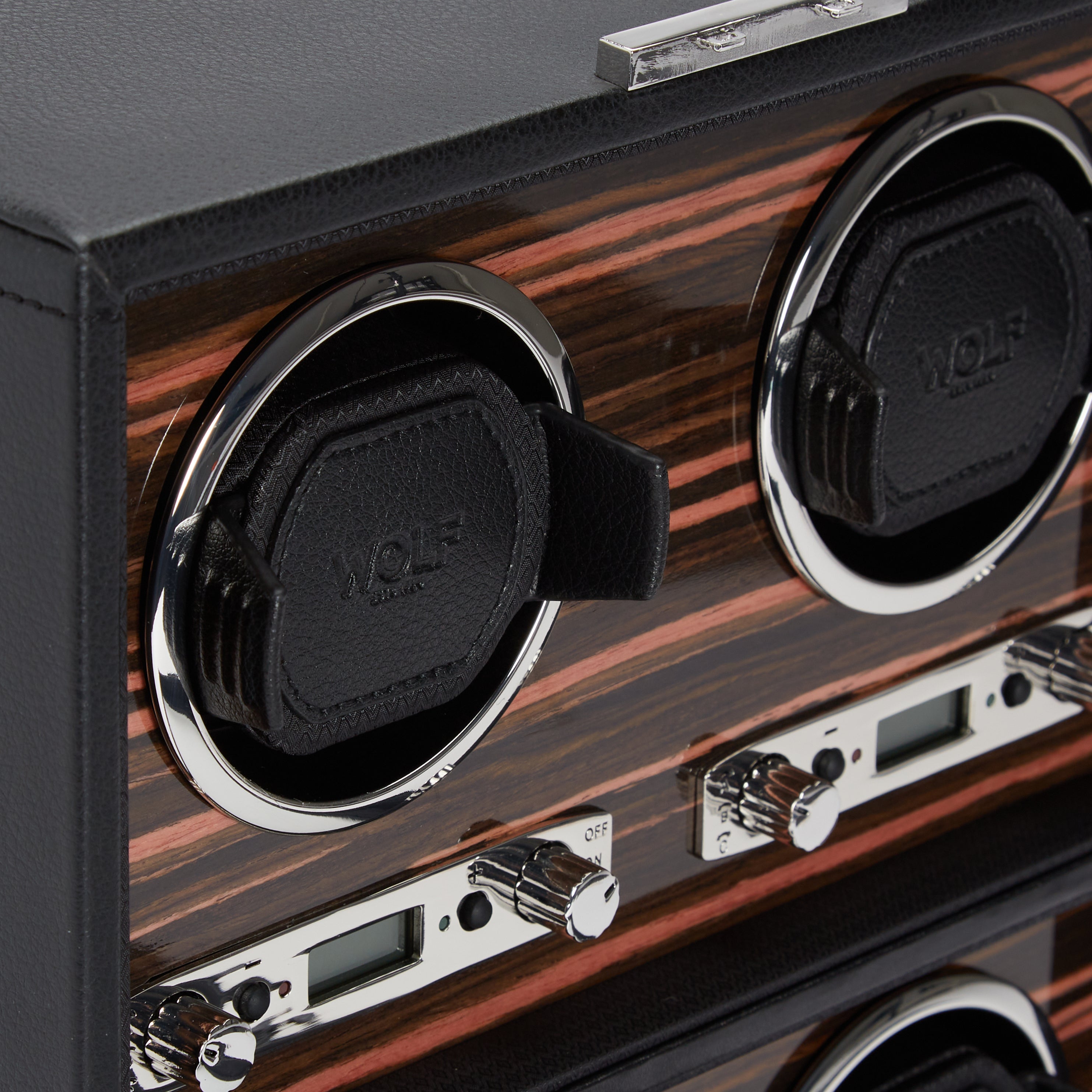 Wolf Roadster 4 Piece Winder Black