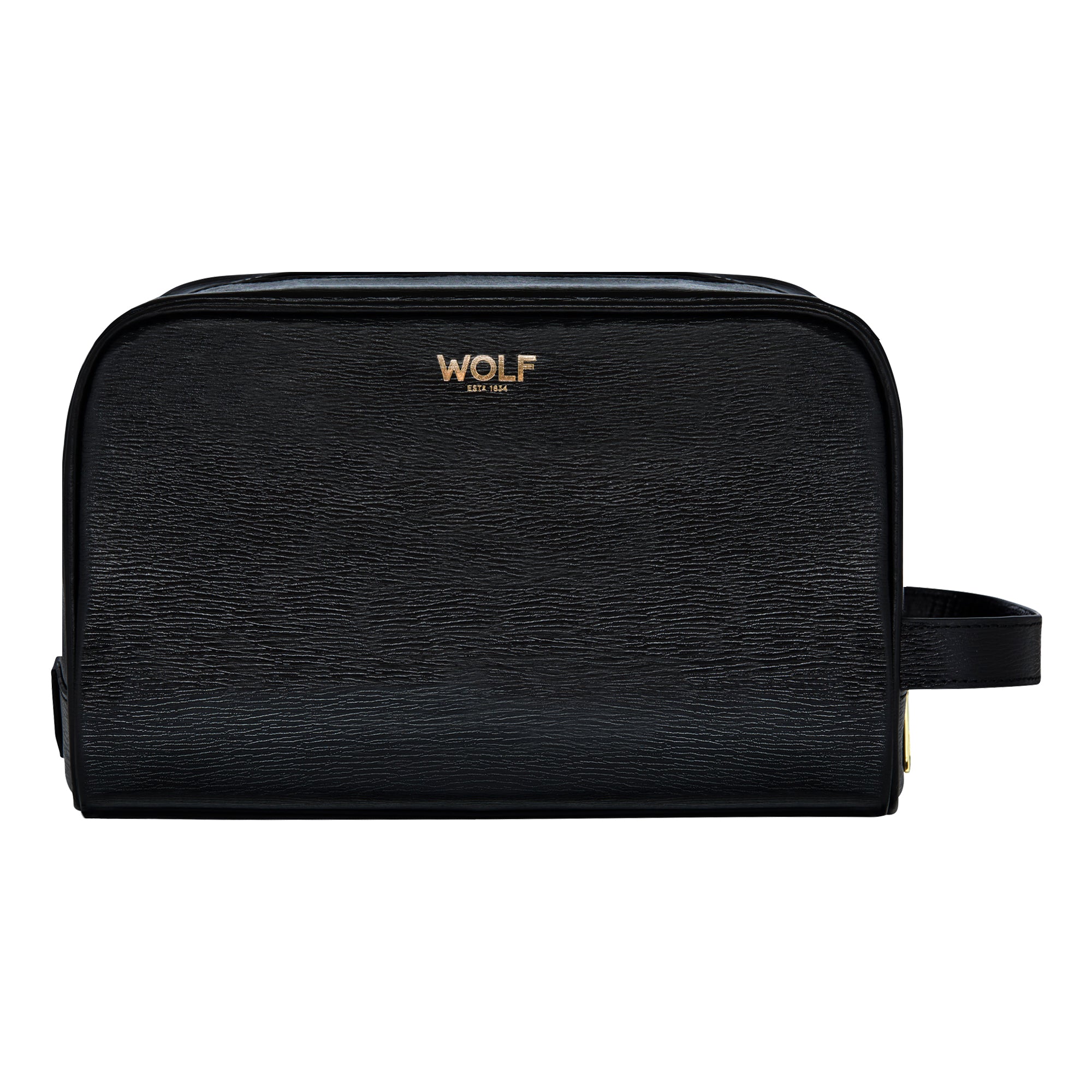 Wolf W Logo Washbag Black