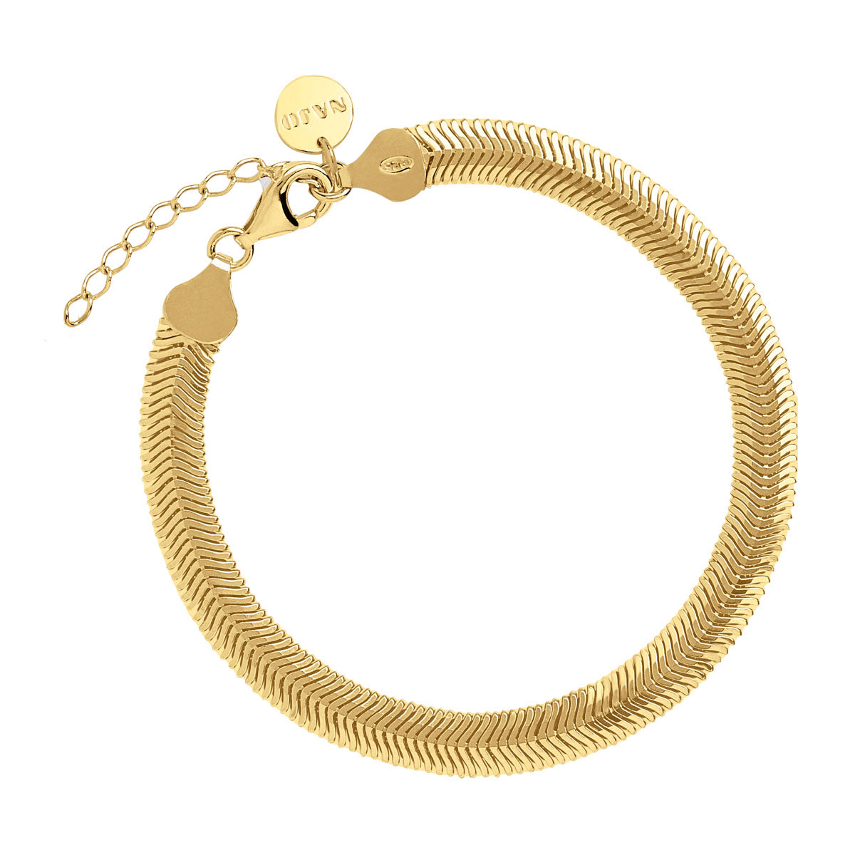 NAJO Celestine Luxe Yellow Gold Bracelet (18.5cm+ext)