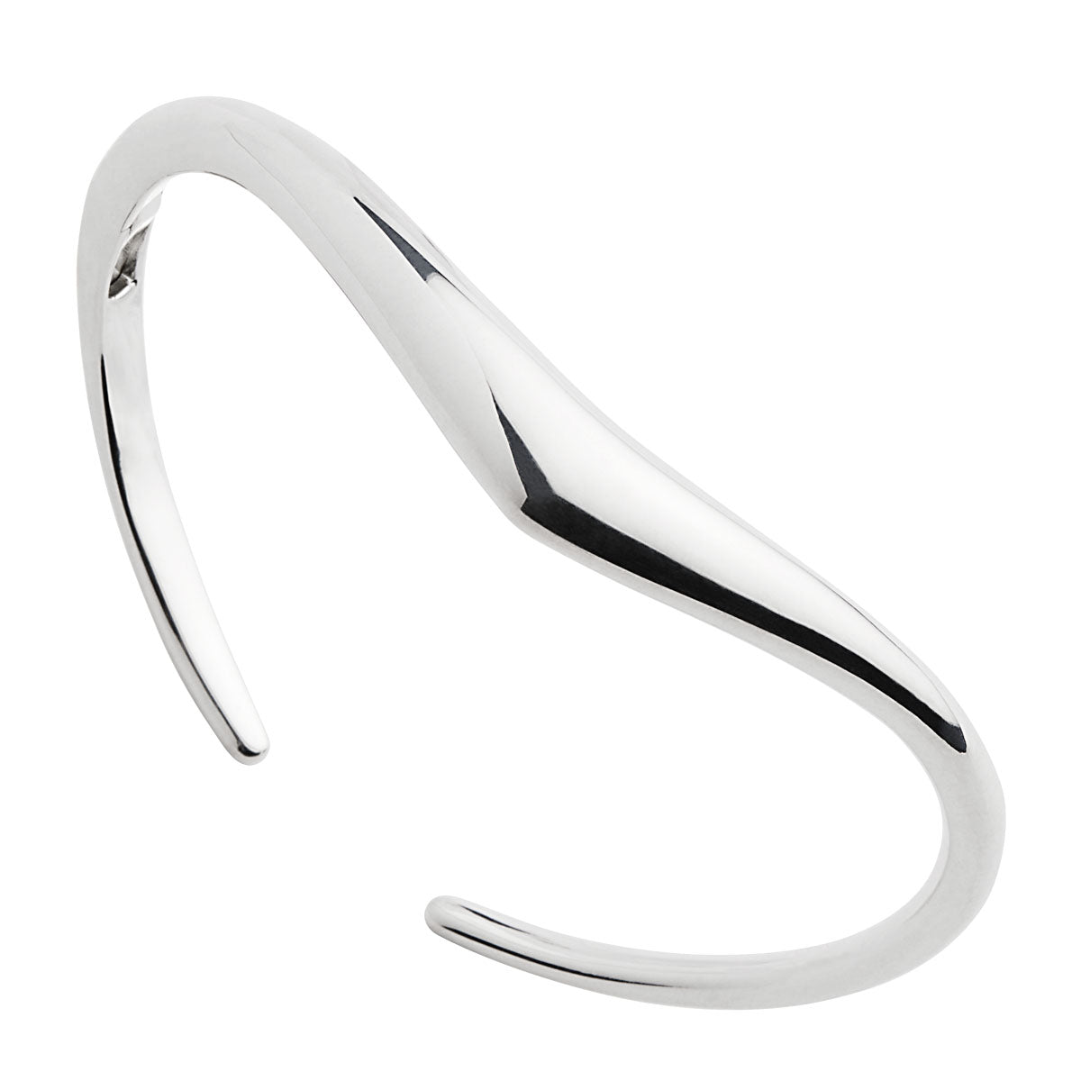 NAJO La Muse Hinged Silver Cuff (60mm)