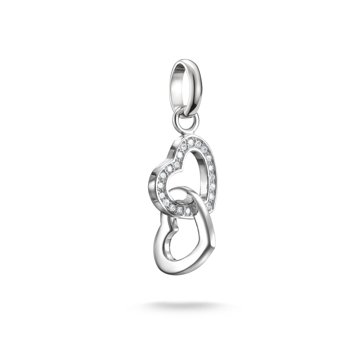 THOMAS SABO Connect Charm intertwined hearts Silver