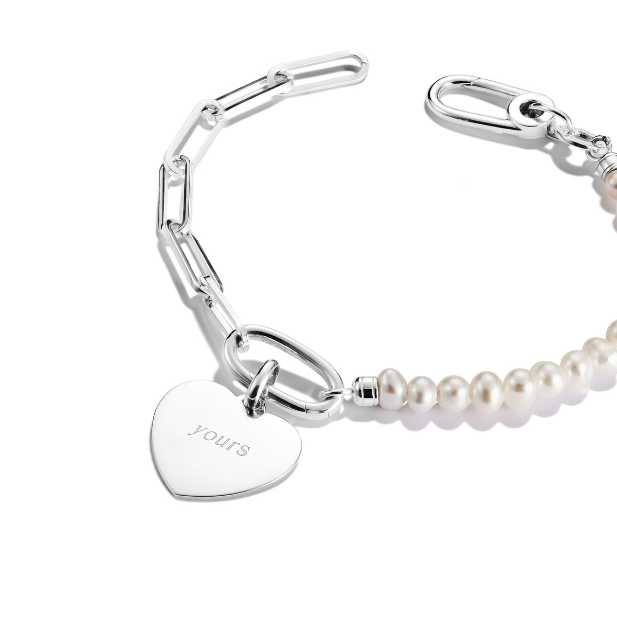 THOMAS SABO Connect Charm big heart silver
