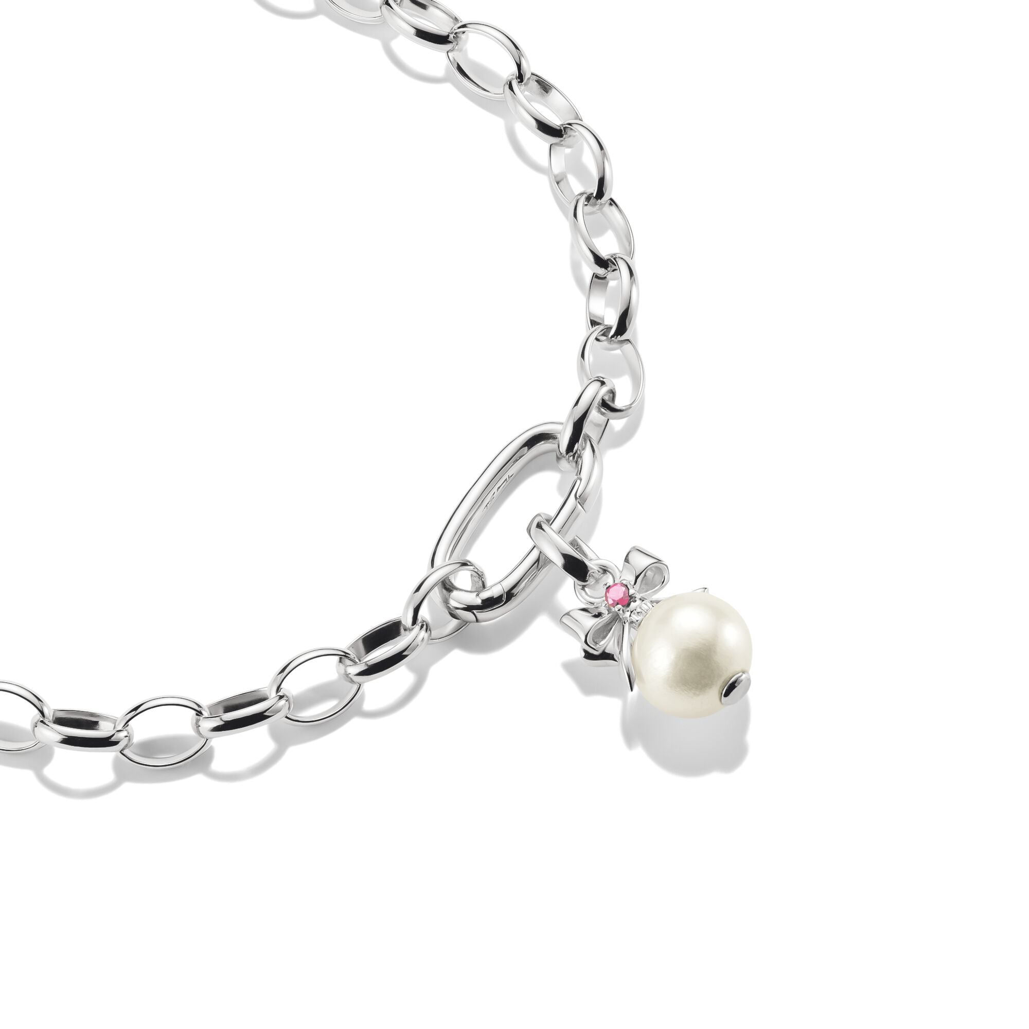 THOMAS SABO Connect Charm Pearl with Bow