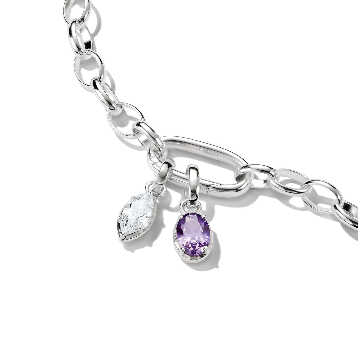 THOMAS SABO Connect Charm Birthstone February