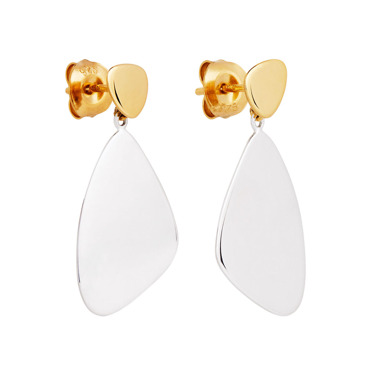 NAJO Papillon Two-Tone Earrings