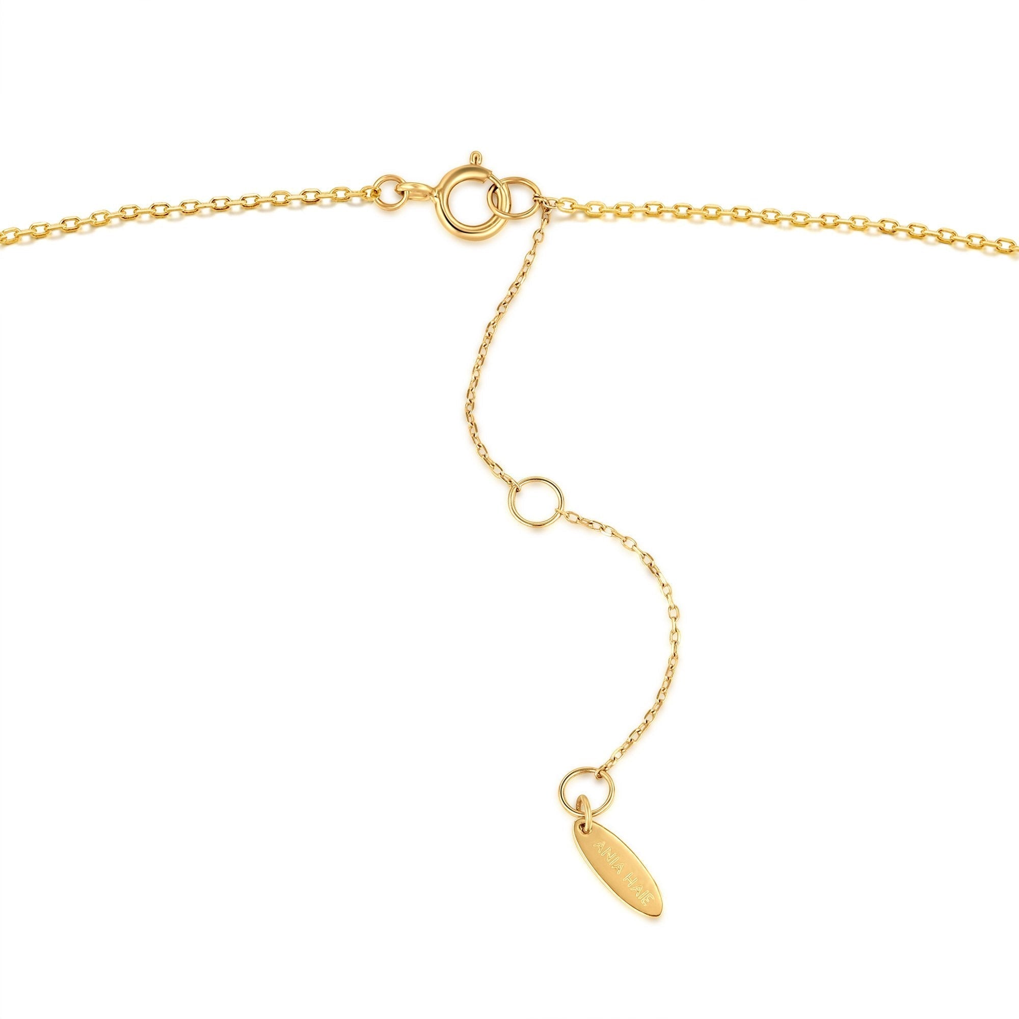 Ania Haie 14ct Gold Beaded Necklace