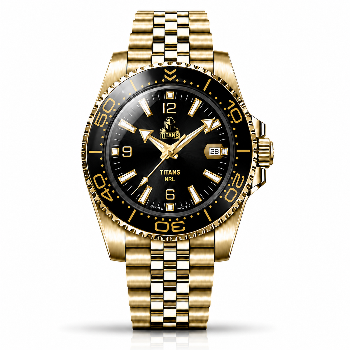 Gold Coast Titans Clubmaster Victory — Official NRL Licensed Watch