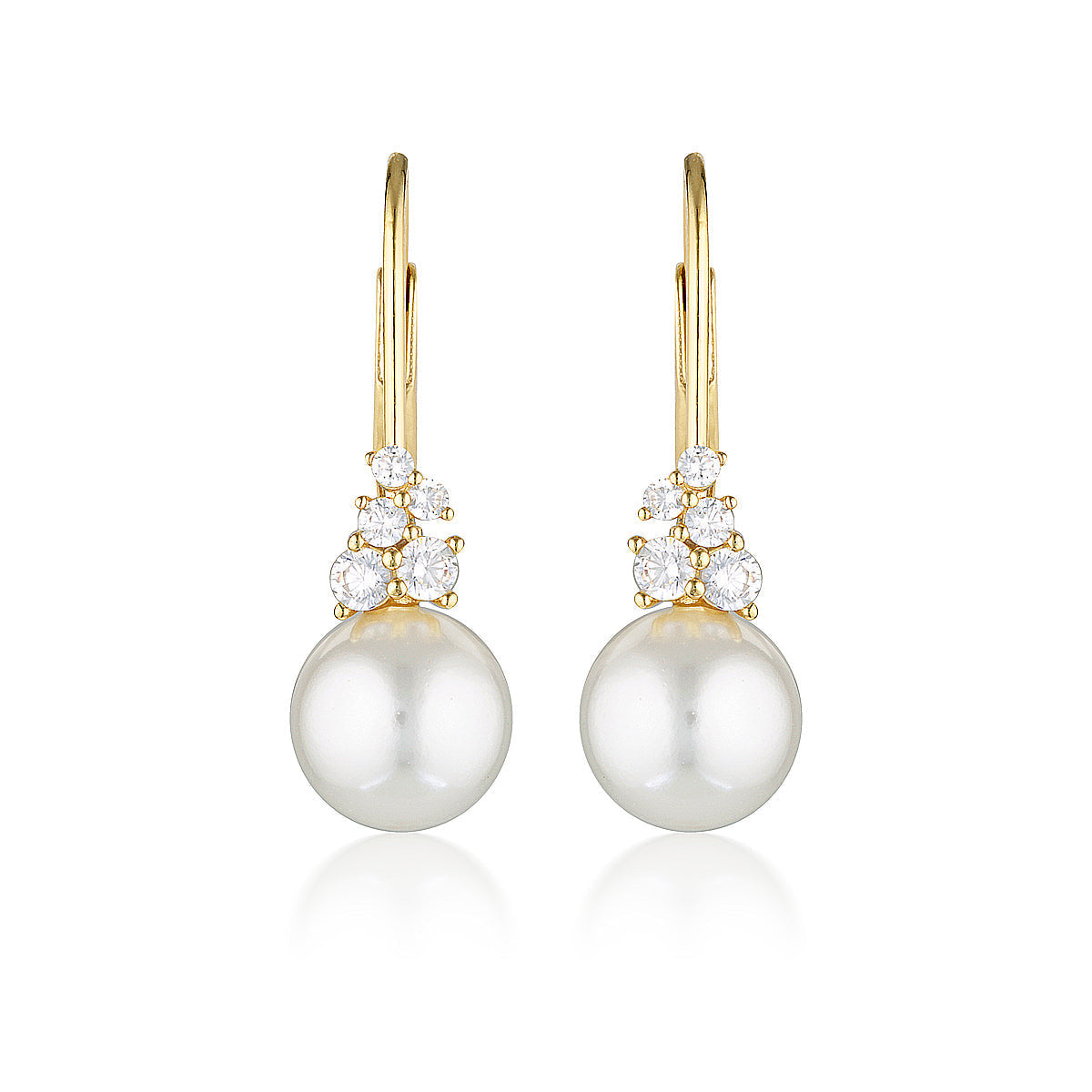 Georgini Red Carpet Govenors Earrings Gold