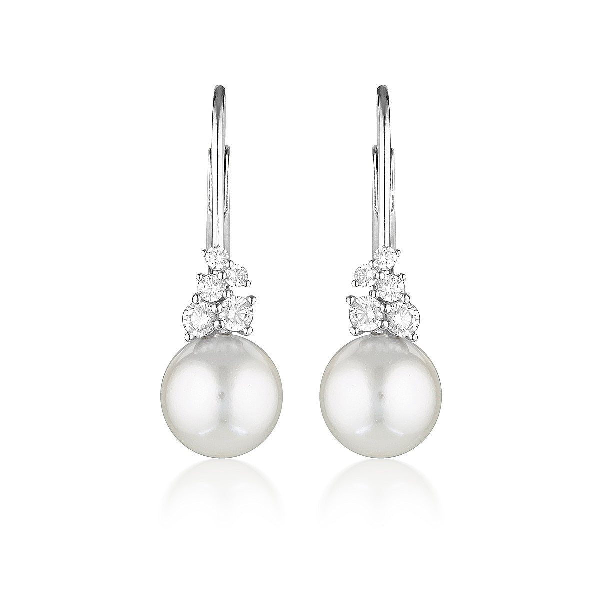 Georgini Red Carpet Govenors Earrings Silver