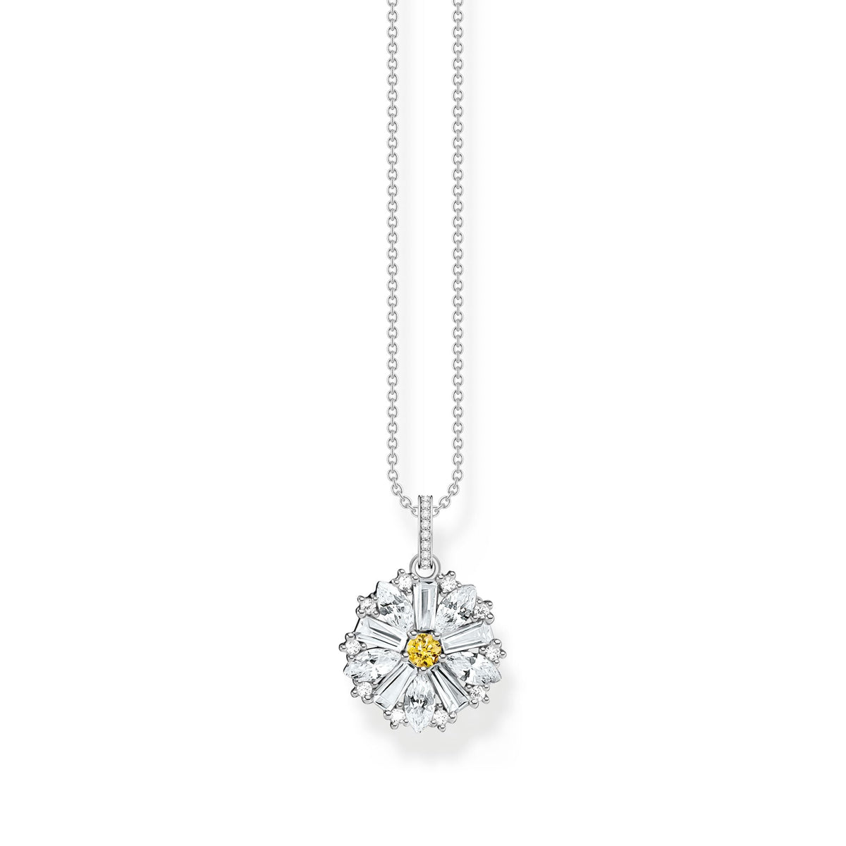 THOMAS SABO Lovely Daisy Pendant Chain in Silver