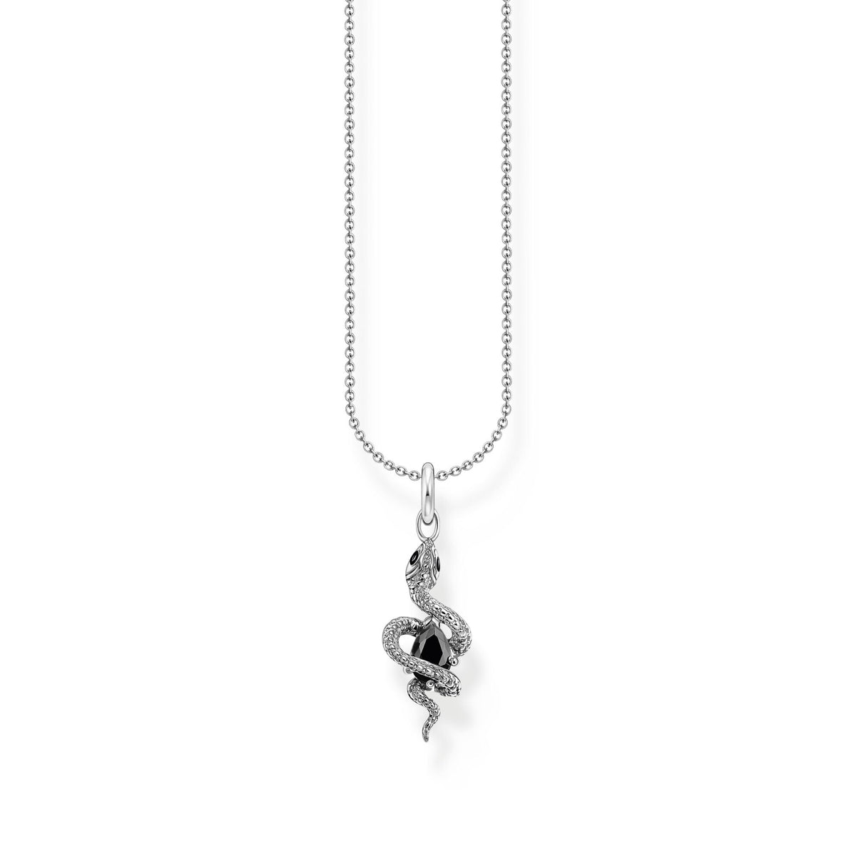 THOMAS SABO Romance Necklace with snake pendant silver
