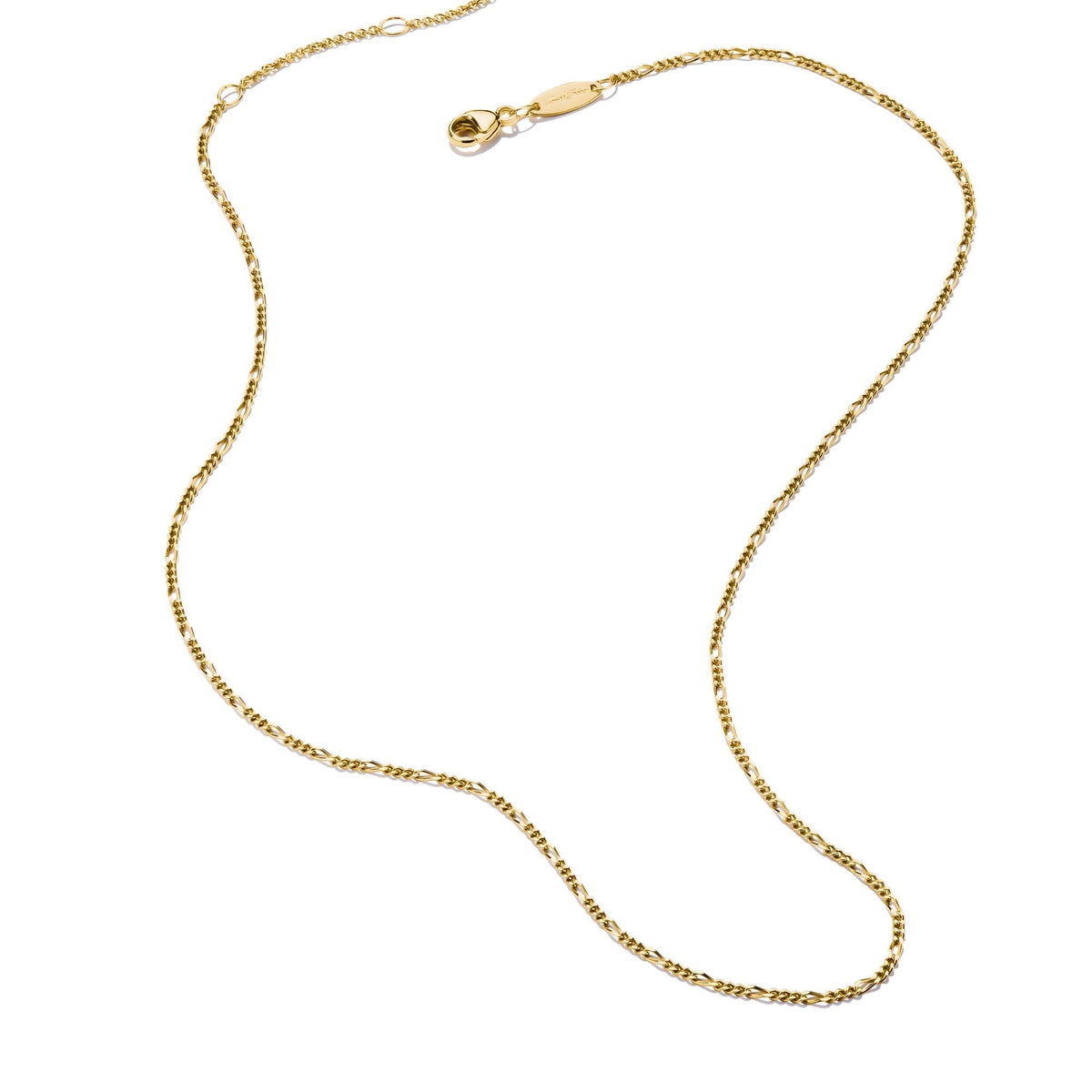 THOMAS SABO Charm necklace Figaro design Gold