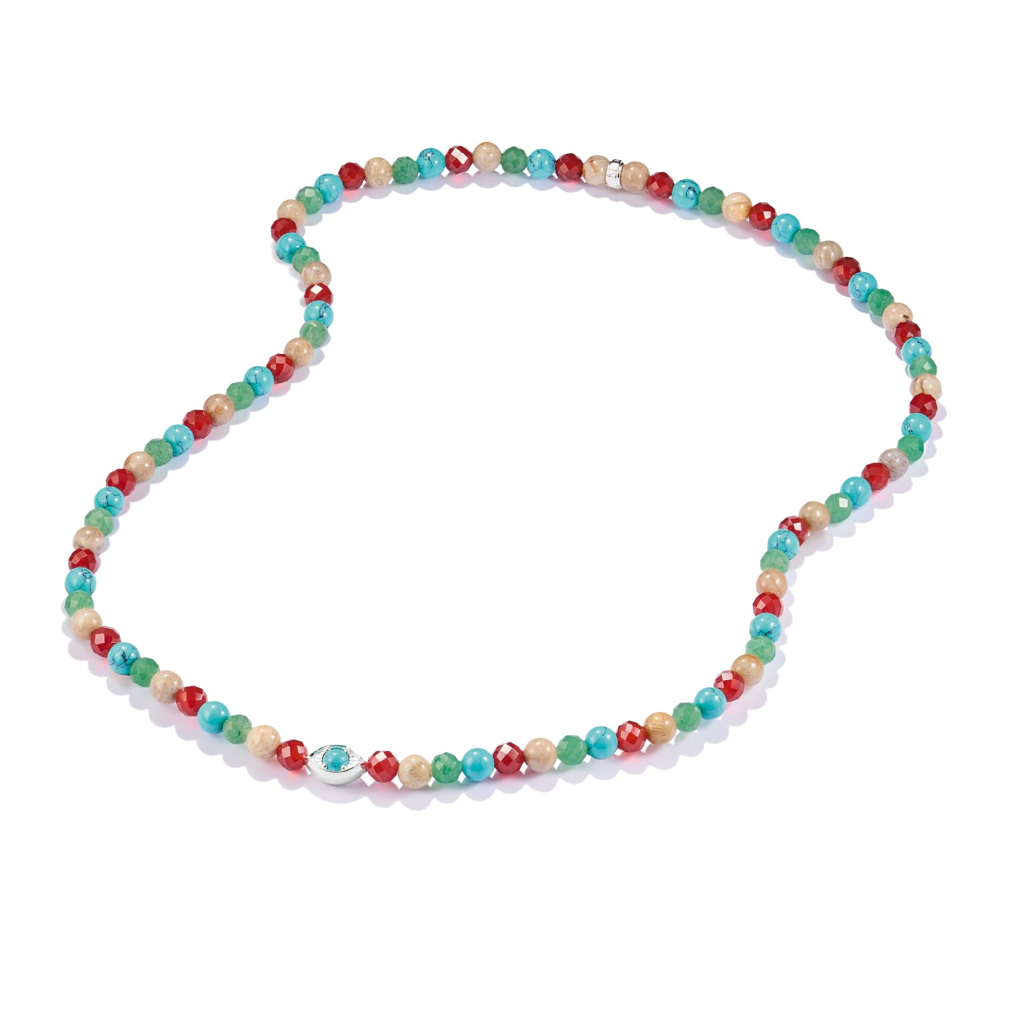 THOMAS SABO Necklace with Multi-coloured Beads