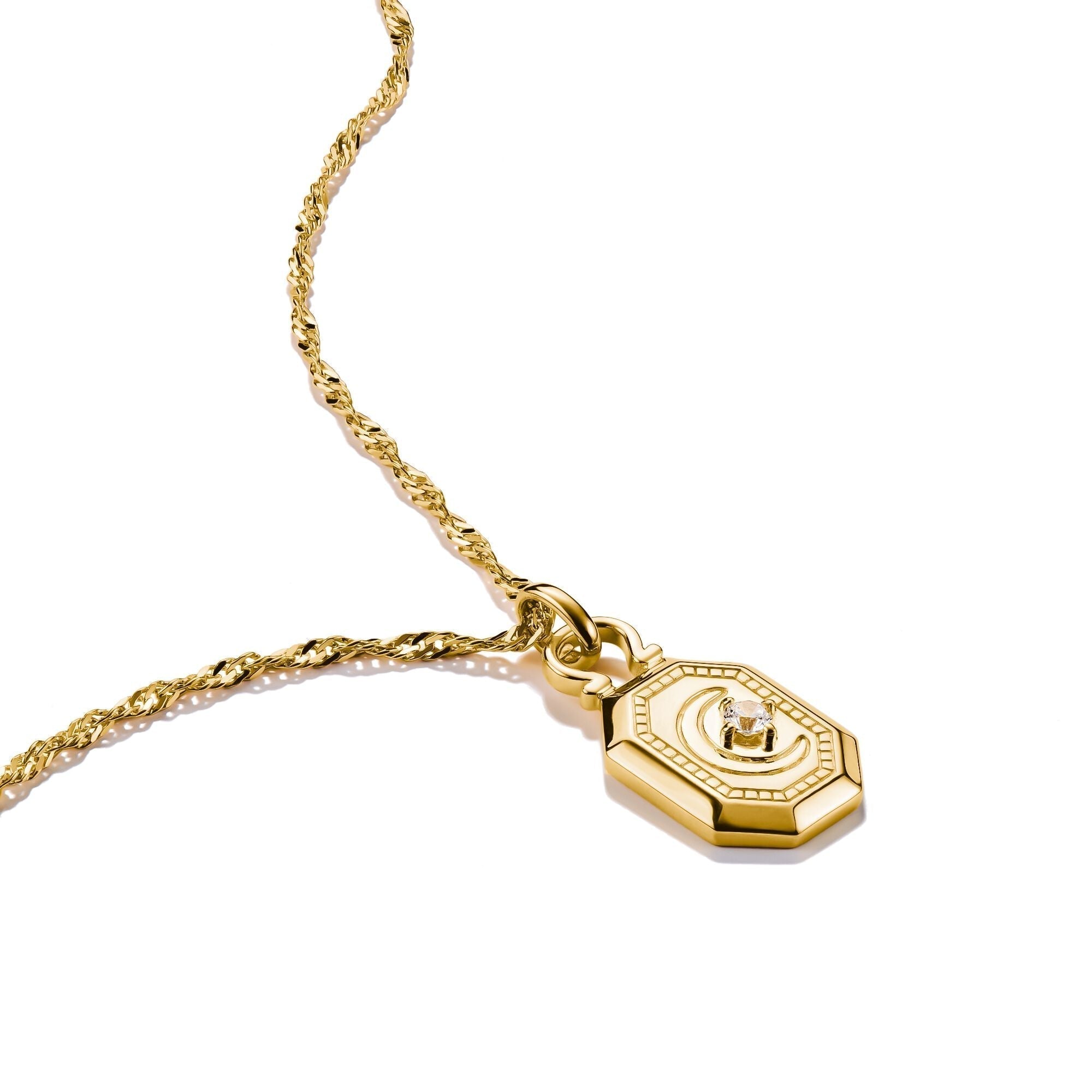 THOMAS SABO Elyndra Moon Necklace