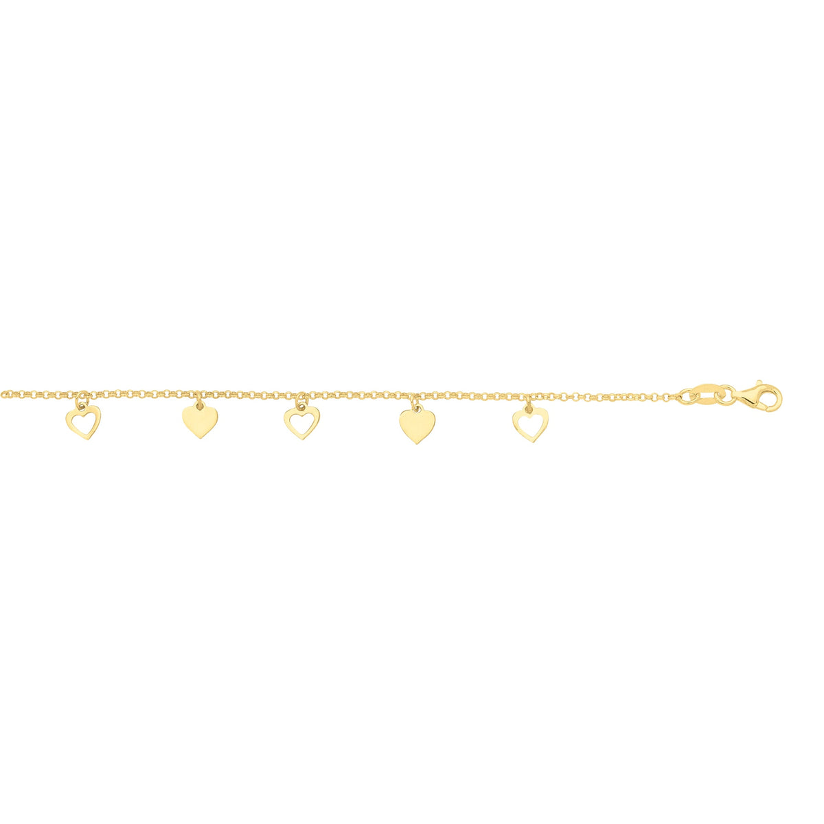 Gold-Plated Sterling Silver Bracelet