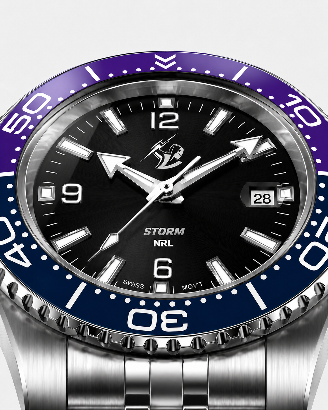 Melbourne Storm ClubMaster Gameday — Official NRL Licensed Watch