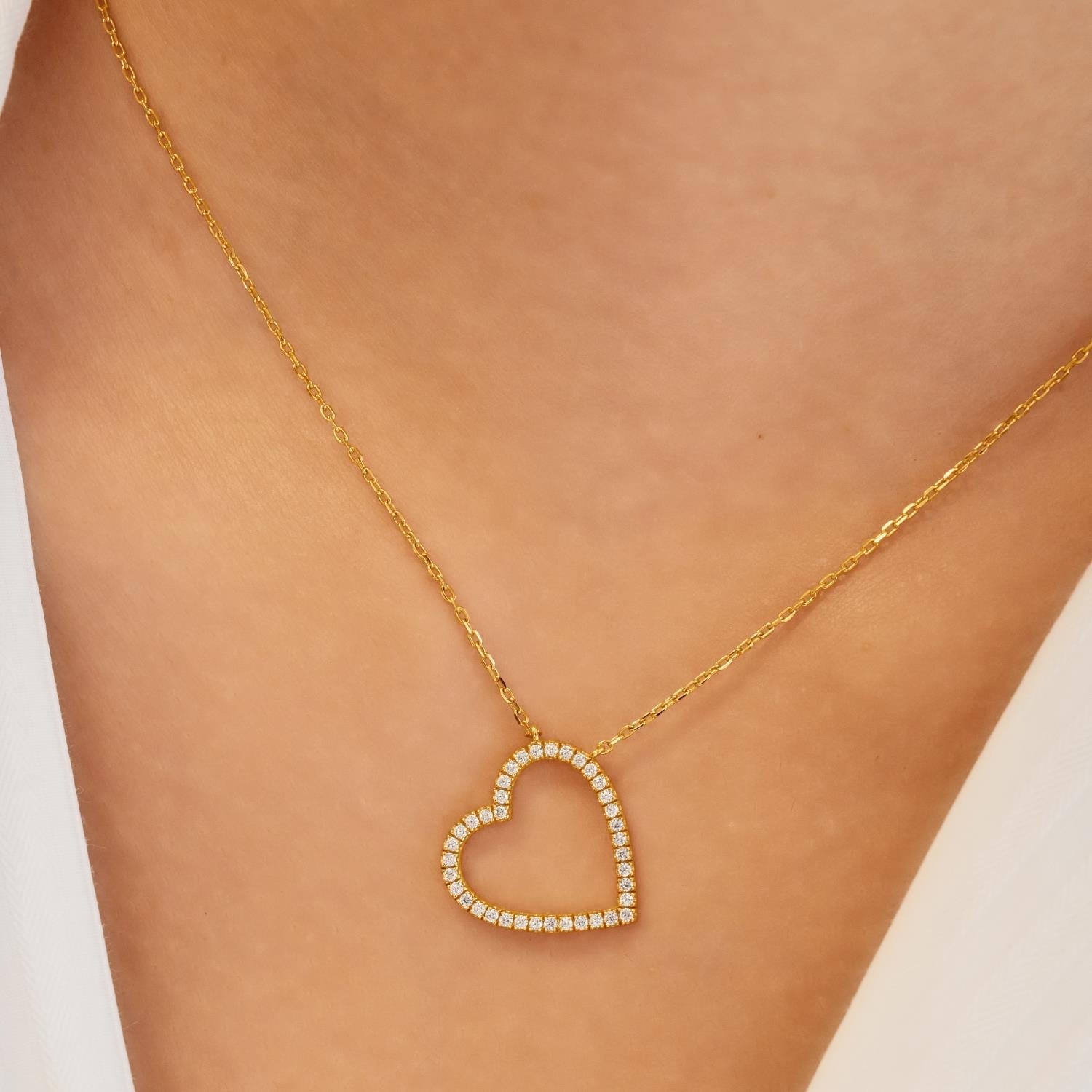 Ania Haie Gold Heart Pendant Necklace