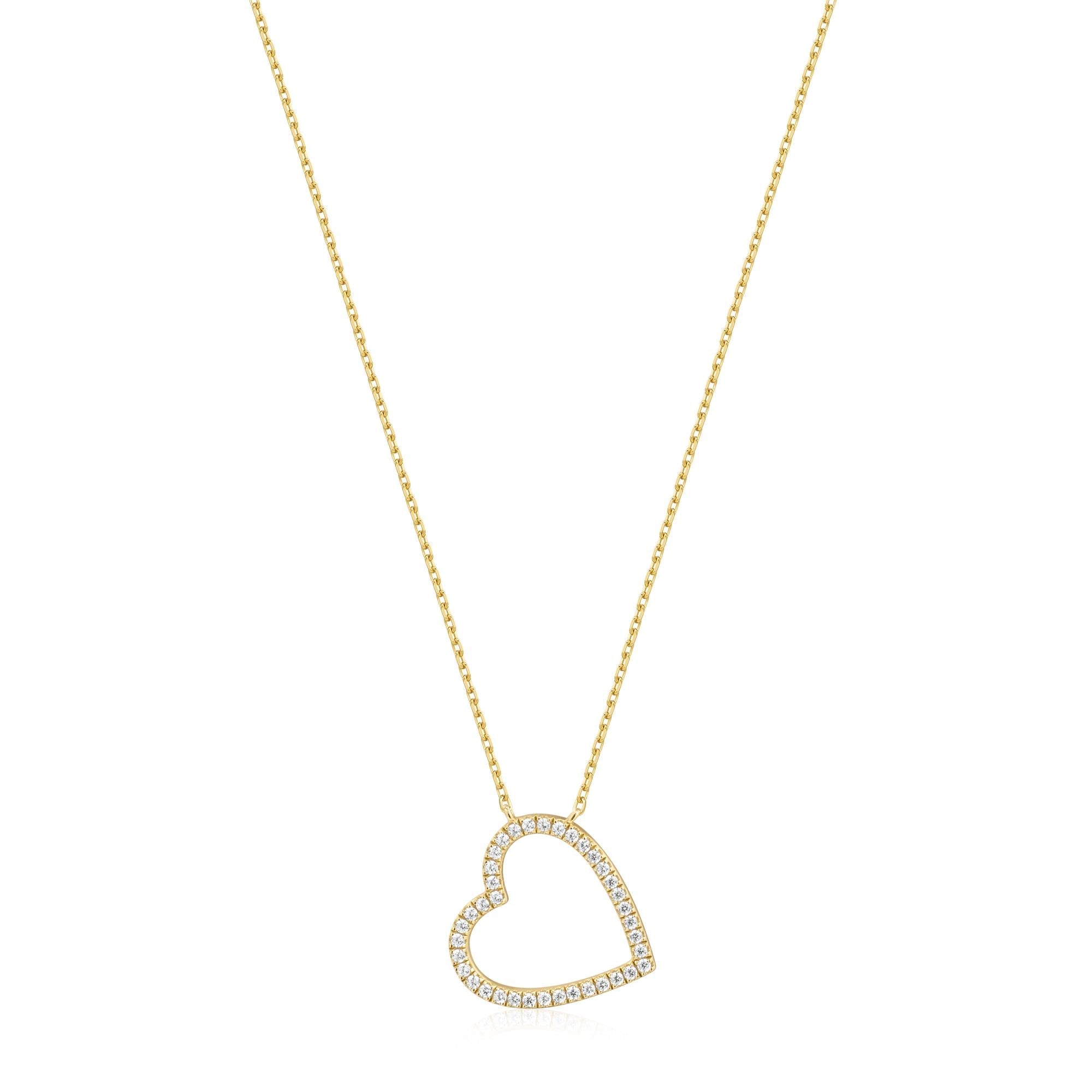 Ania Haie Gold Heart Pendant Necklace