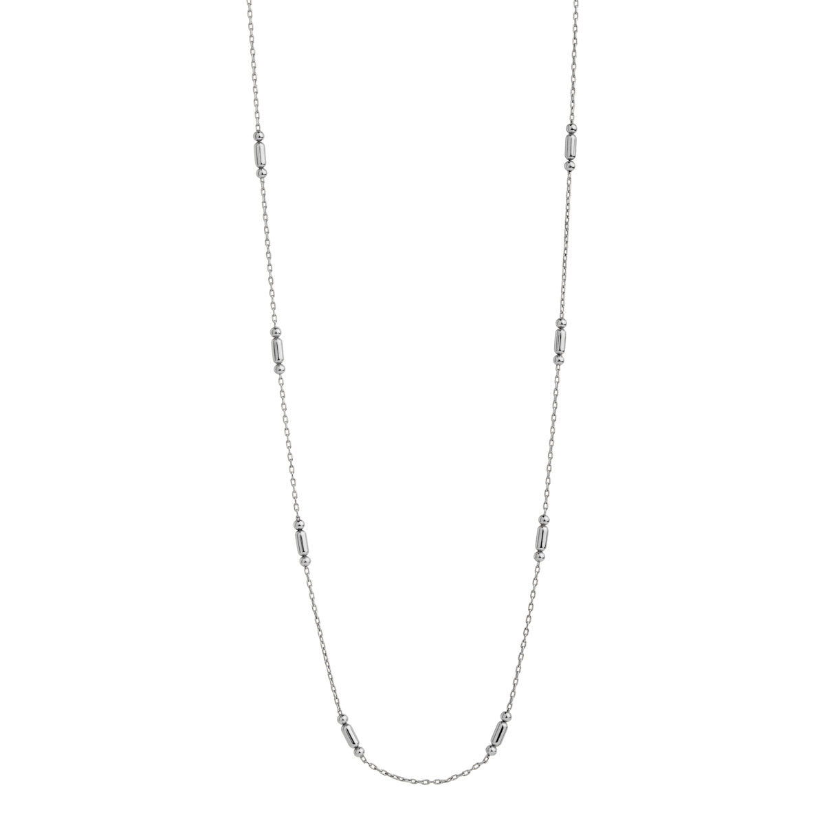 NAJO Piantina Silver Necklace (45cm+ext)