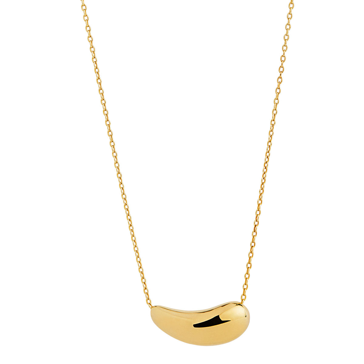 NAJO La Muse Yellow Gold Necklace (45cm+ext)