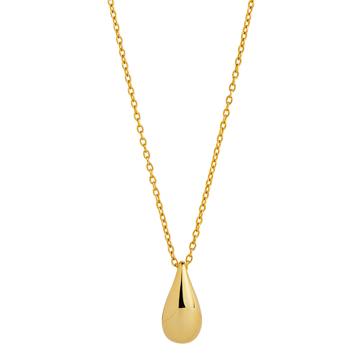 NAJO Eau Yellow Gold Necklace (45cm+ext)