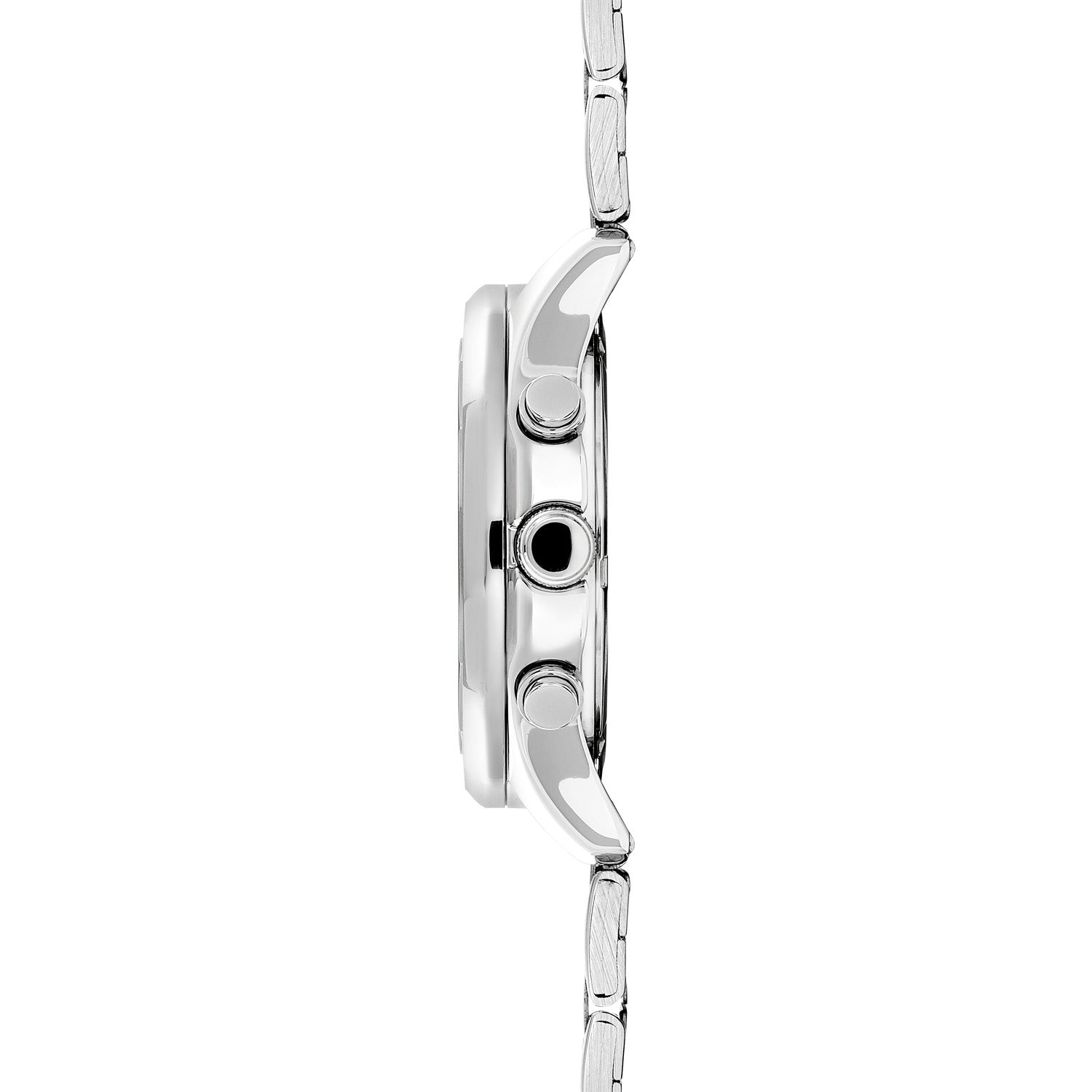 Sekonda Mens Octaire Black Dial Stainless Steel Bracelet 40mm Watch