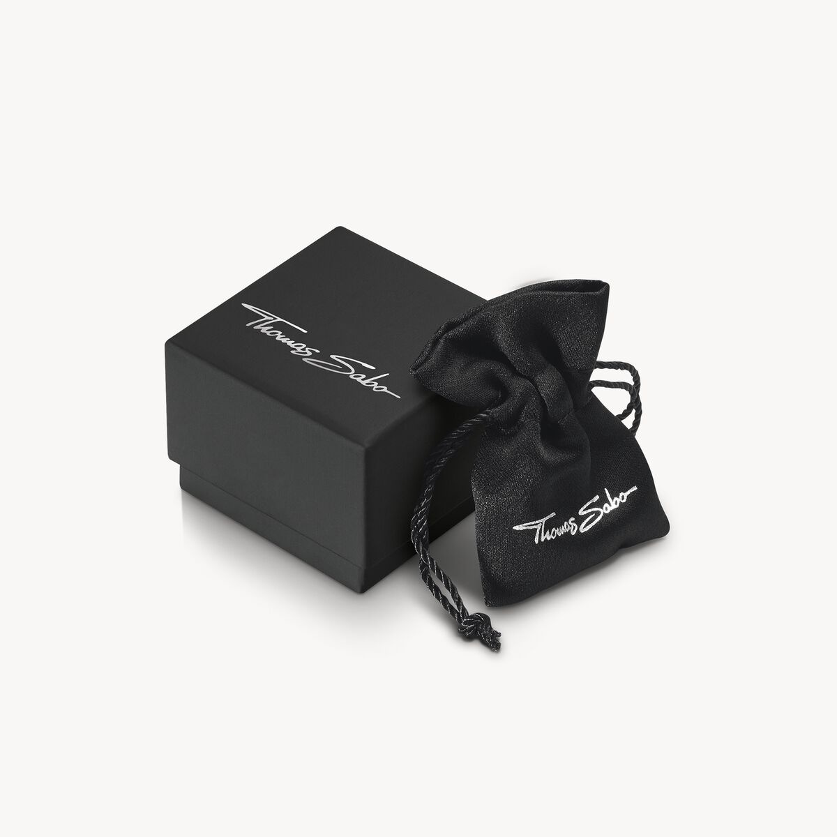 THOMAS SABO Signet Ring Lily Emblem