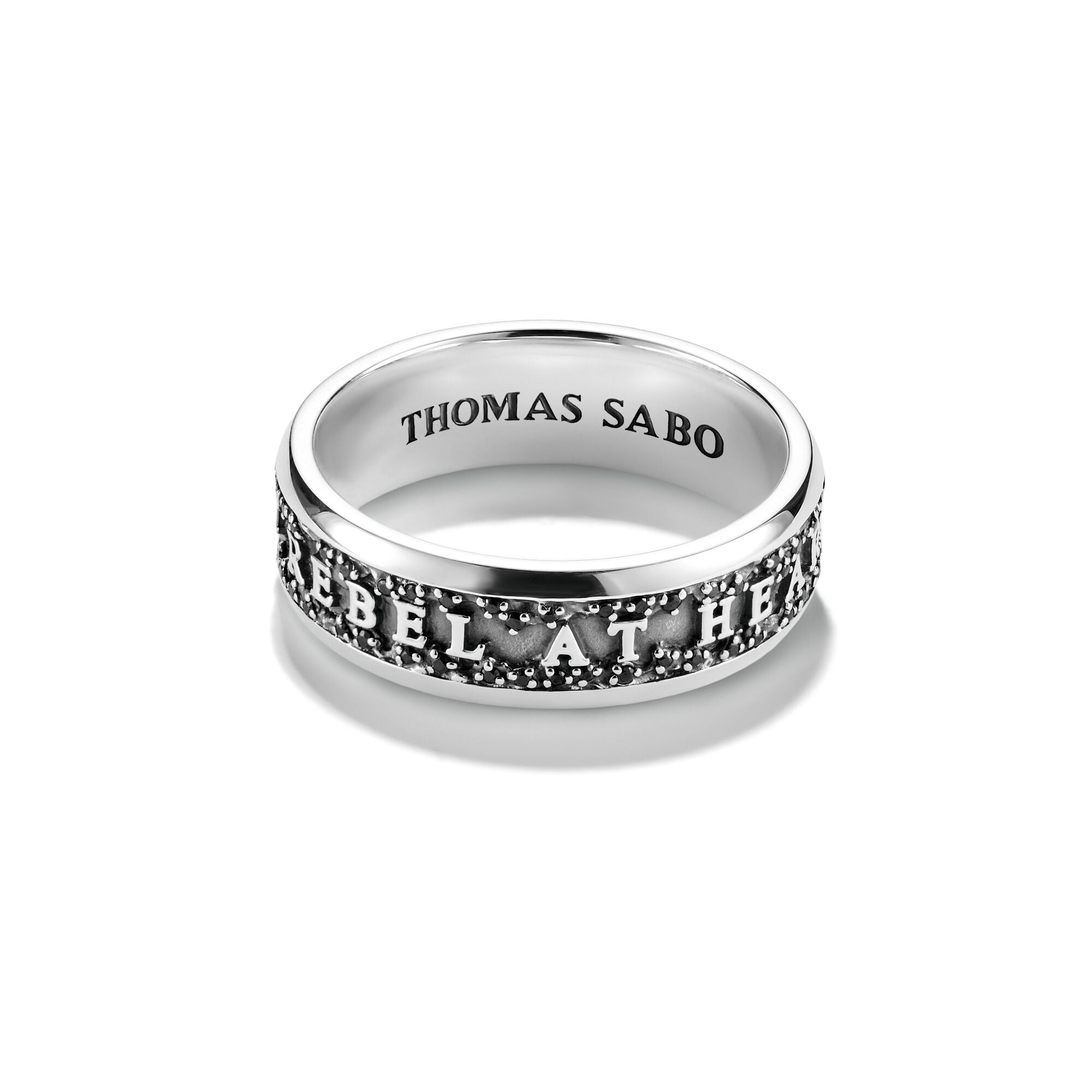 THOMAS SABO Band Ring REBEL AT HEART Lettering