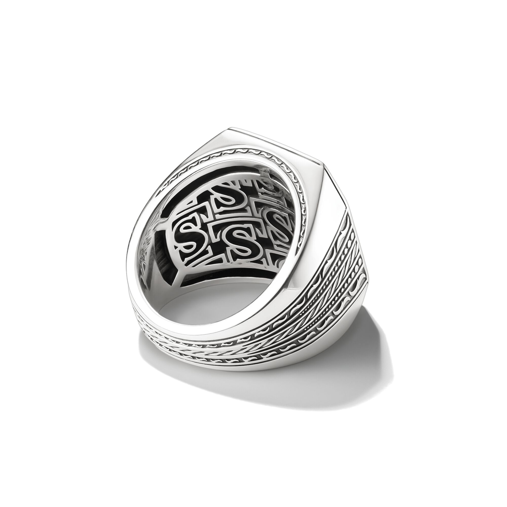 THOMAS SABO Horse Head Signet Ring with Zirconia Stones