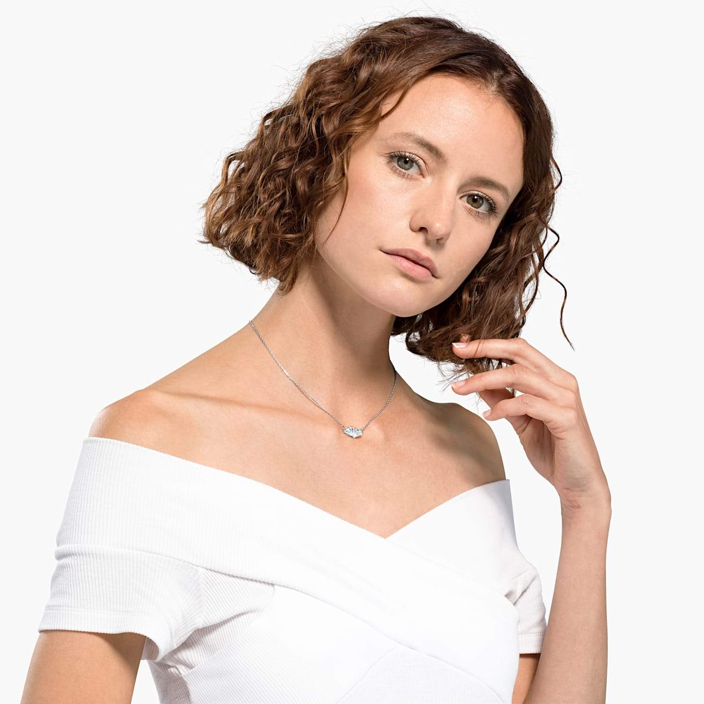 SWAROVSKI - Attract Soul Necklace - White