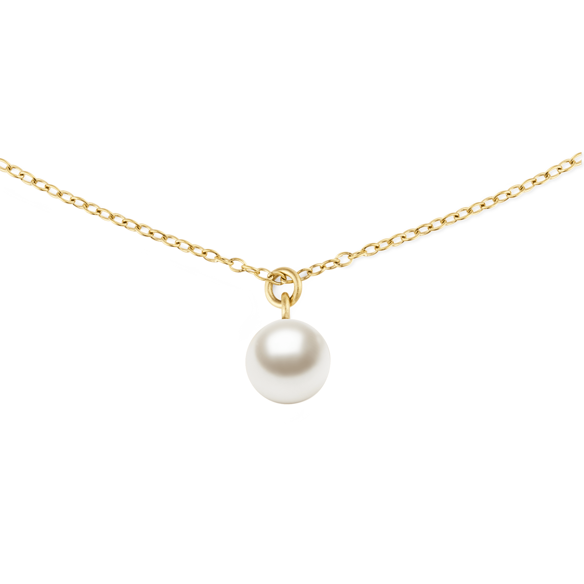 Daniel Wellington Pearl Necklace Gold