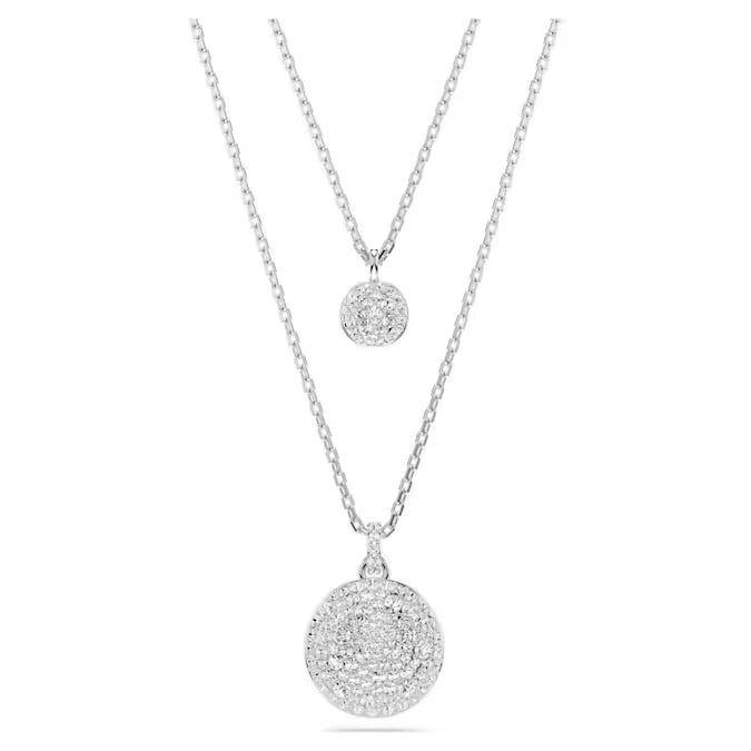 Swarovski double pendant