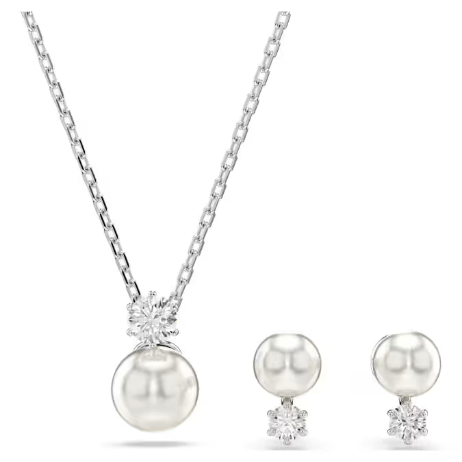 Swarovski pendant & earring set