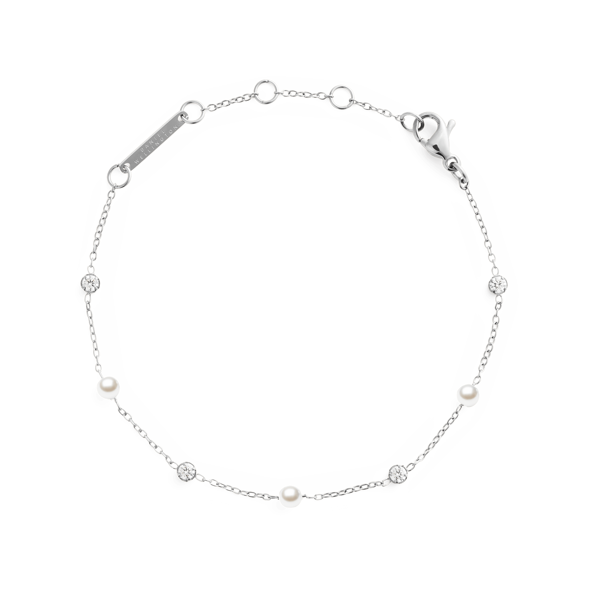 Daniel Wellington Pearl Bracelet Silver