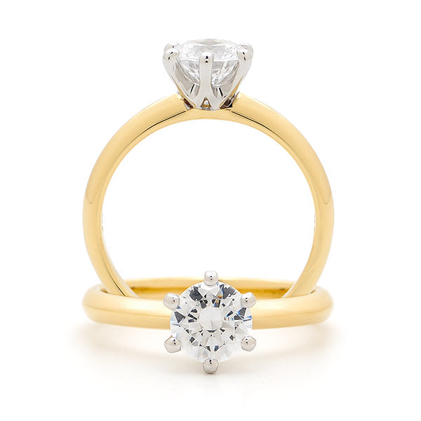 18ct Yellow Gold 1 Carat Diamond Solitaire
