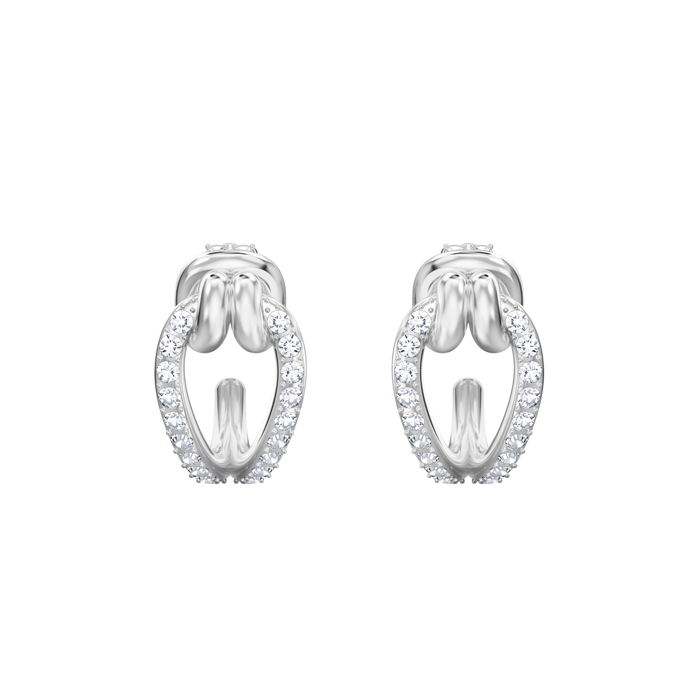 SWAROVSKI - Lifelong Hoop Earrings Small