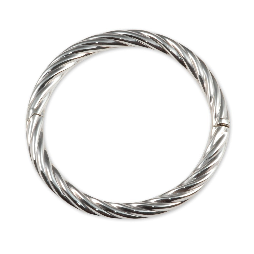 Mountain Creek Jewellery - Hinged Twist Bangle