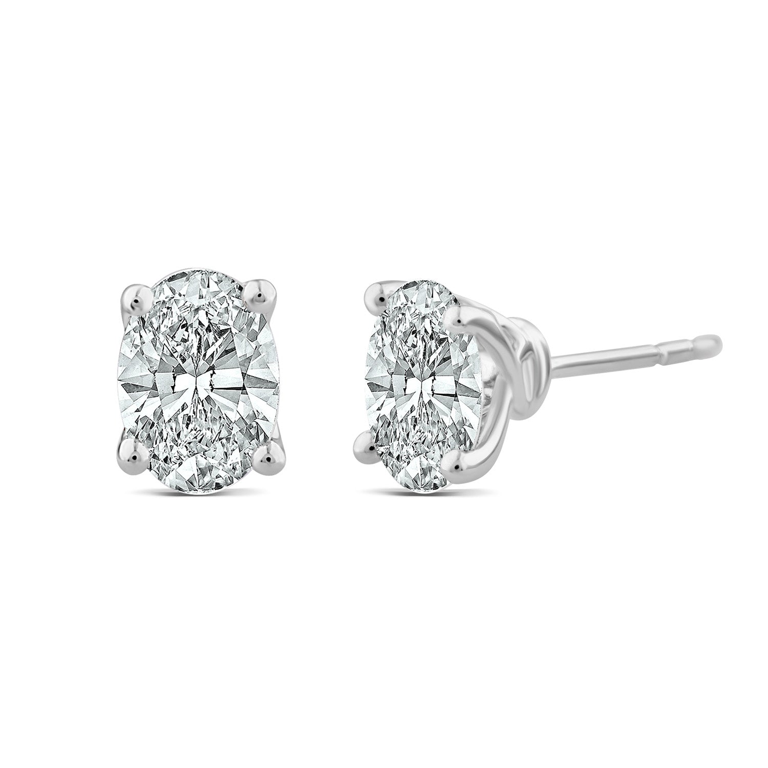 18ct White Gold 1.40ct Diamond Stud Earrings