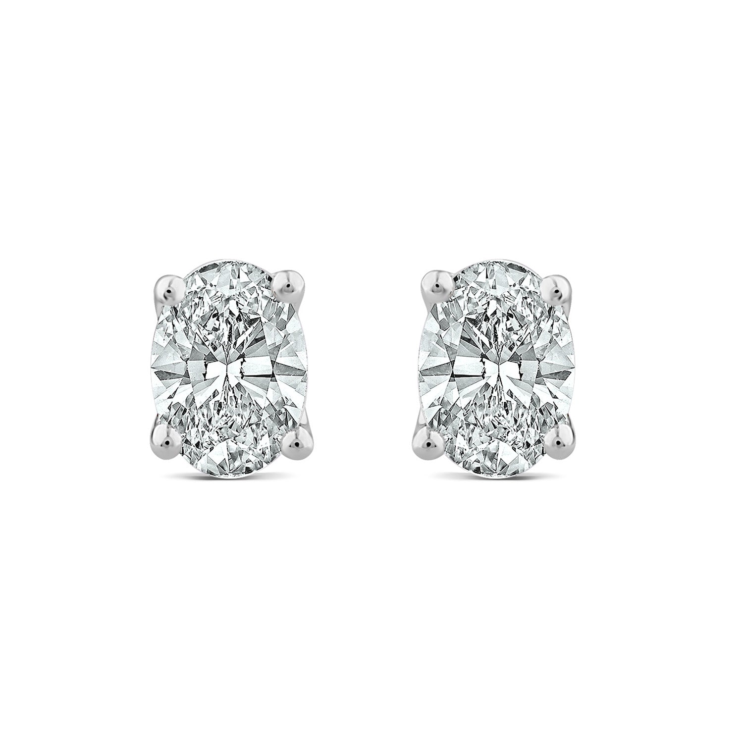 18ct White Gold 1.40ct Diamond Stud Earrings