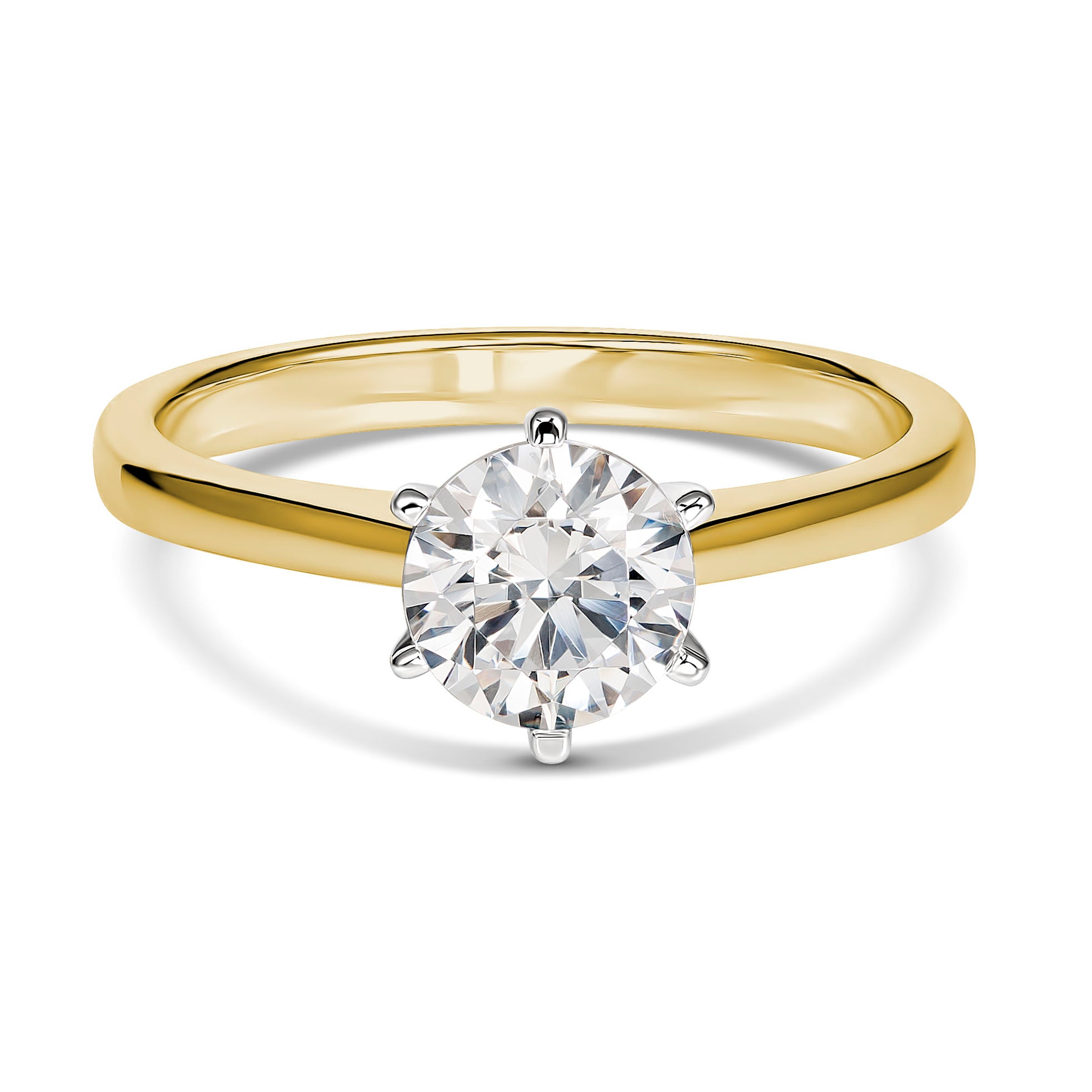 18ct Yellow Gold 1.00ct Diamond Ring