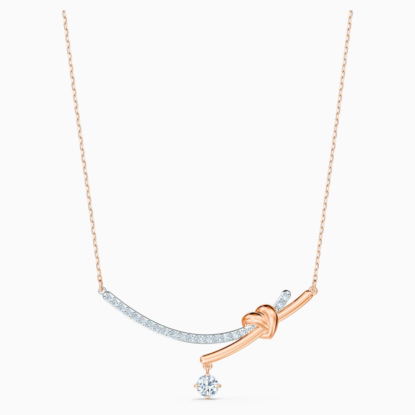 SWAROVSKI - Lifelong Heart Necklace - White