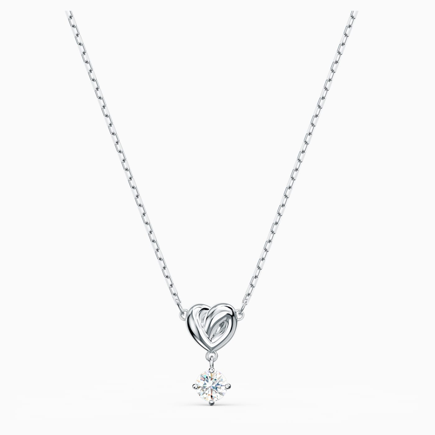SWAROVSKI - Lifelong Heart Pendant - White