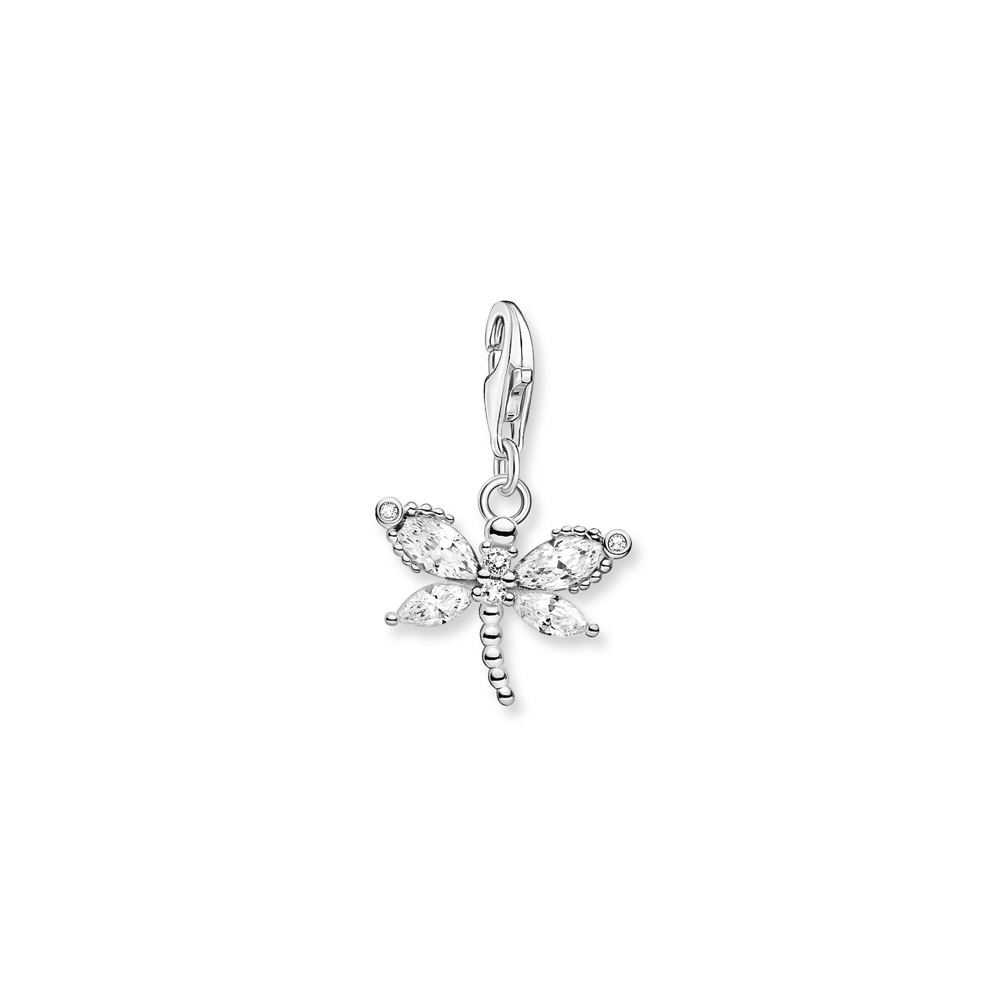 THOMAS SABO Dragonfly with White Zirconia Charm