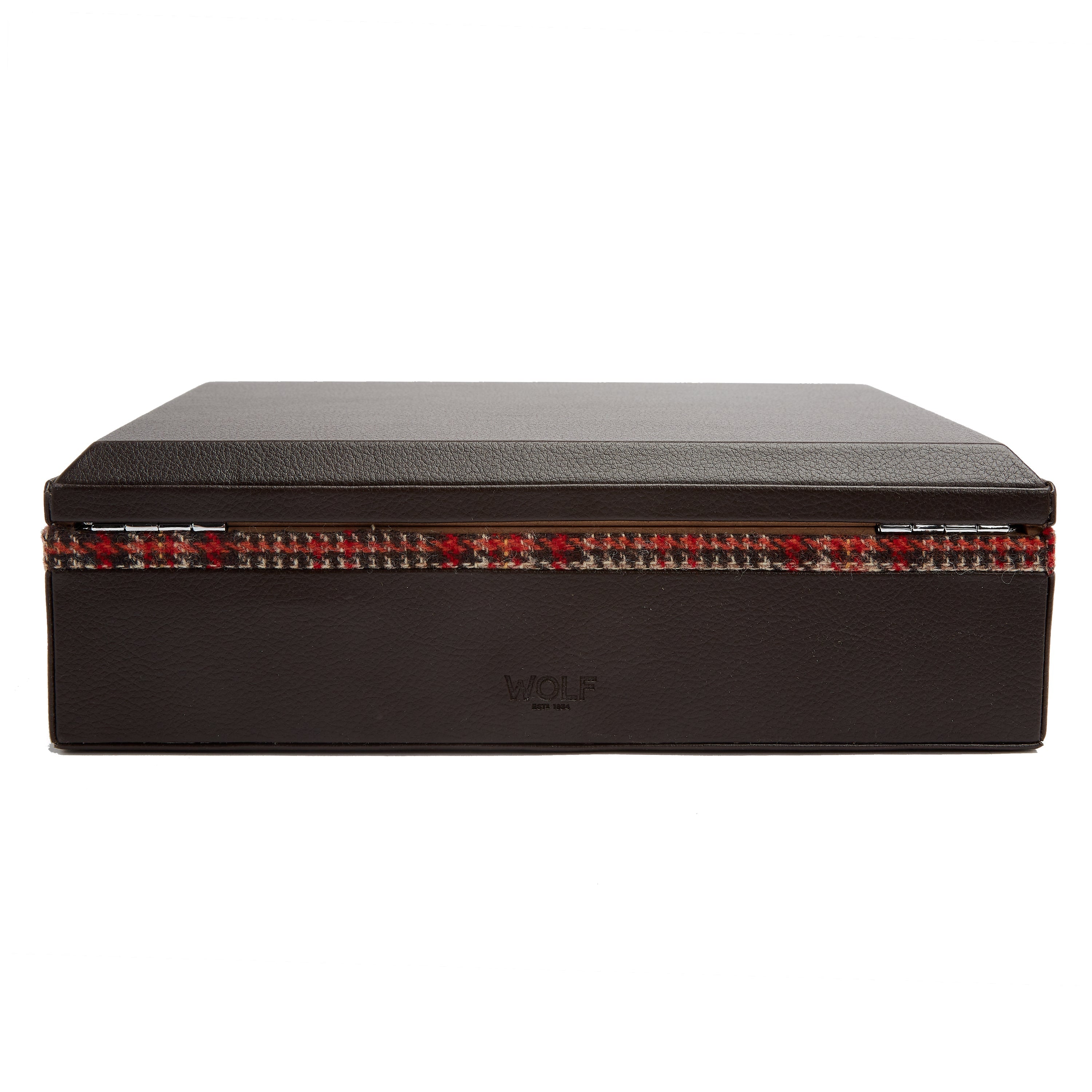Wolf WM x WOLF Humidor Cigar Case Brown