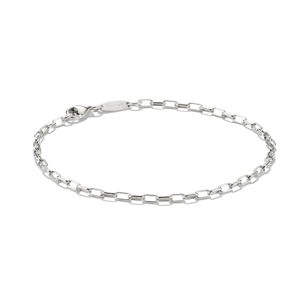 THOMAS SABO Charm bracelet paperclip Silver