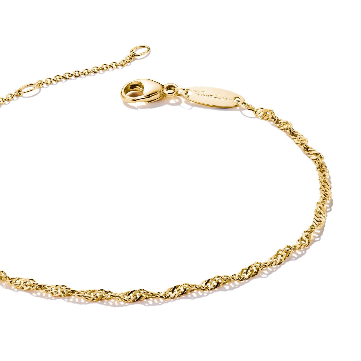 THOMAS SABO Charm bracelet Singapore design Gold